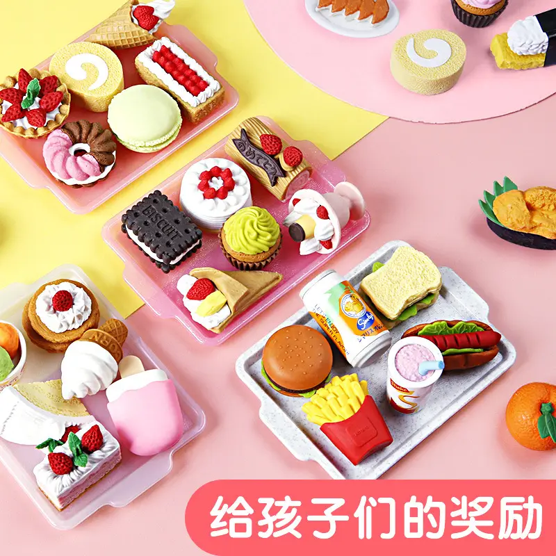Wholesale Japanese Iwako Cartoon Detachable Combination Toy Gift Stationery Set Gift Eraser Assembly