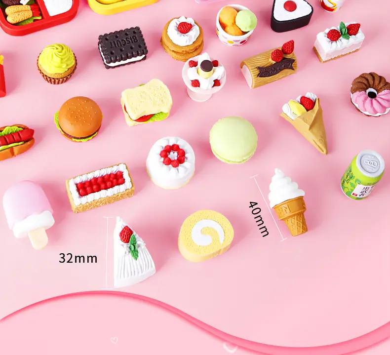 Wholesale Japanese Iwako Cartoon Detachable Combination Toy Gift Stationery Set Gift Eraser Assembly — feature 5