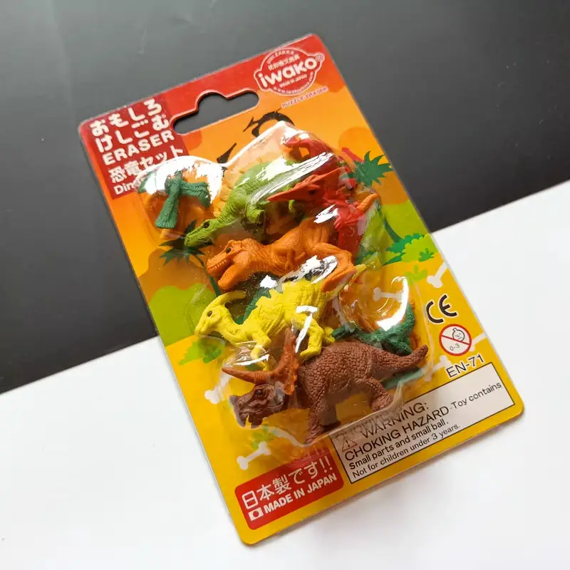 Wholesale Japanese Iwako Cartoon Detachable Combination Toy Gift Stationery Set Gift Eraser Assembly