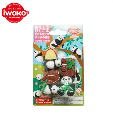 Wholesale Japanese Iwako Cartoon Detachable Combination Toy Gift Stationery Set Gift Eraser Assembly