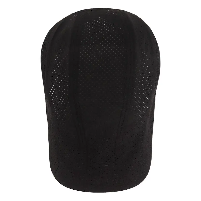 Men's Black Laser Perforated Adjustable Hat