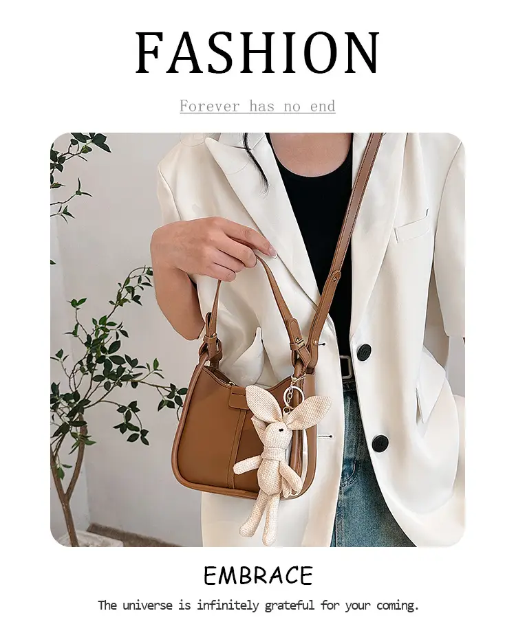 Black Korean Style Shoulder Bag for Women 2026 — feature 10