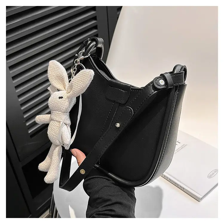 Black Korean Style Shoulder Bag for Women 2026 — feature 25