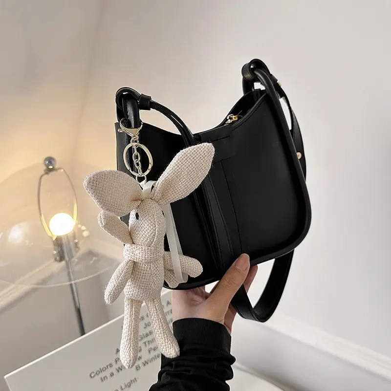 Black Korean Style Shoulder Bag for Women 2026 - Image 10