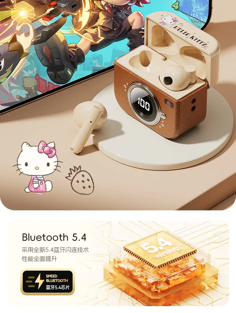 Sanrio Q86 Bluetooth Headset Cartoon Mini Long Endurance — feature 14