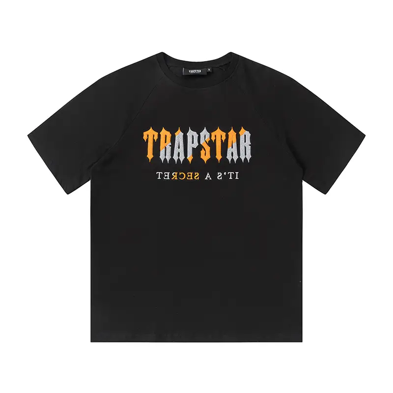Cross-Border Trapstar T-Shirt Grey Short Sleeve - Image 18