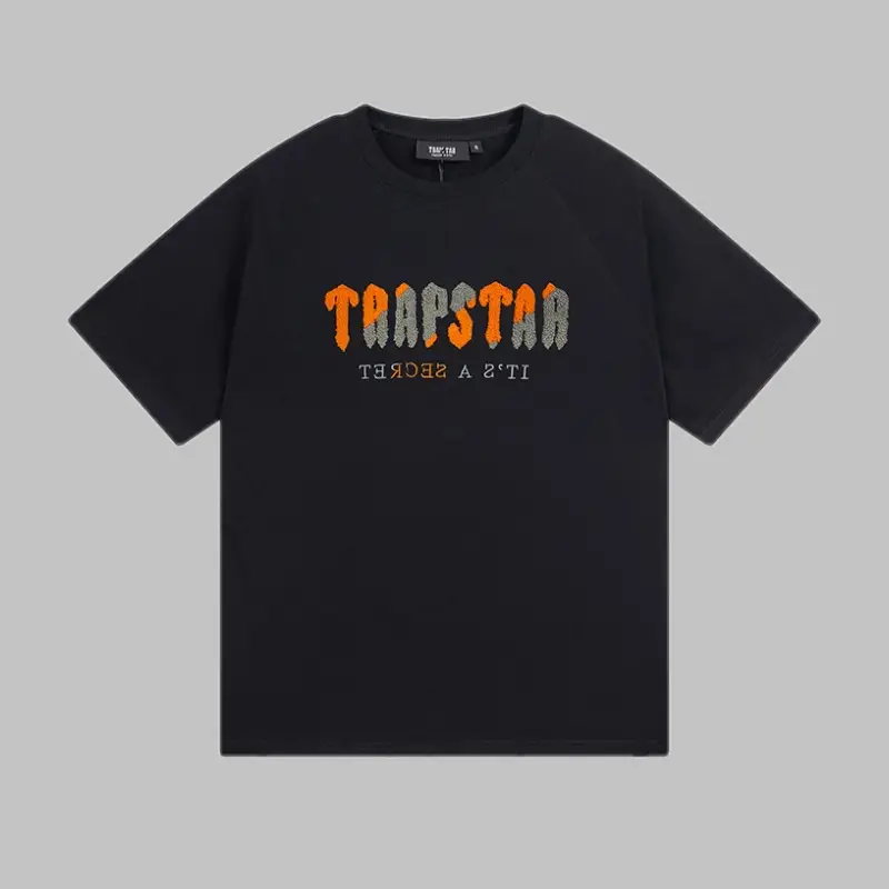 Cross-Border Trapstar T-Shirt Grey Short Sleeve - Image 21