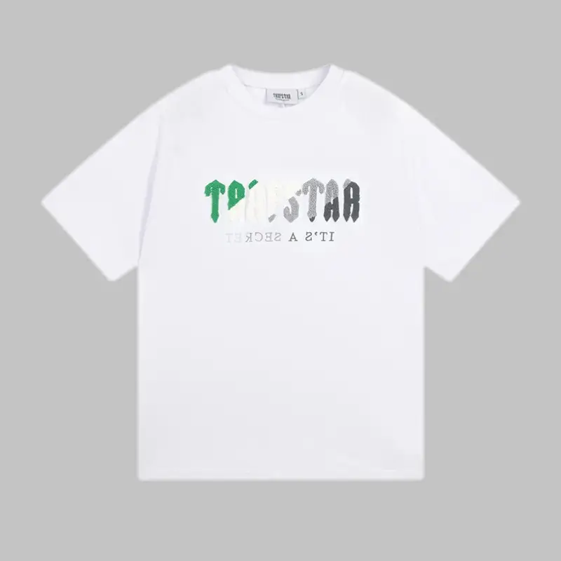 Cross-Border Trapstar T-Shirt Grey Short Sleeve - Image 22