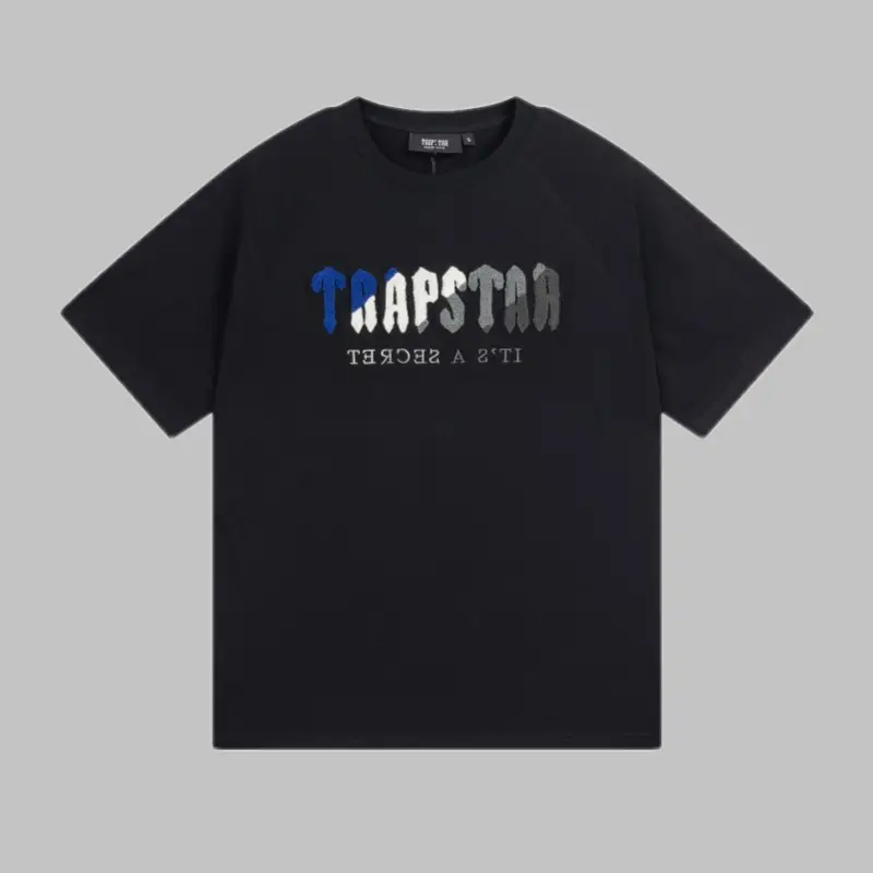 Cross-Border Trapstar T-Shirt Grey Short Sleeve - Image 34