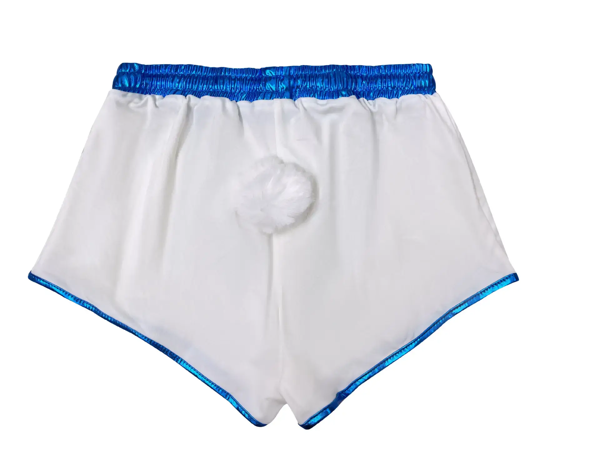 Women's Crossbody Basketball Football Shorts with Bunny Headband — feature 17