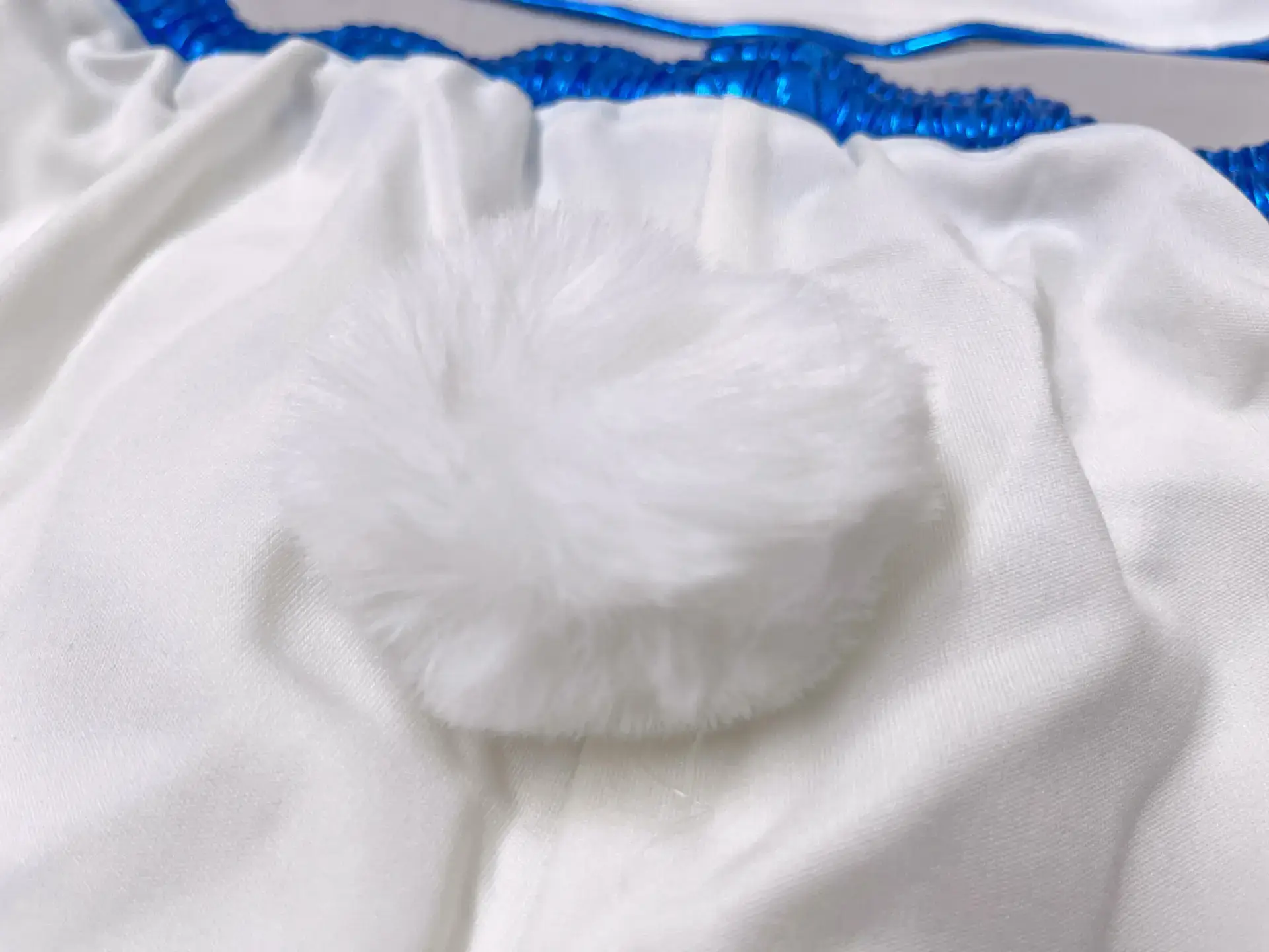 Women's Crossbody Basketball Football Shorts with Bunny Headband — feature 18