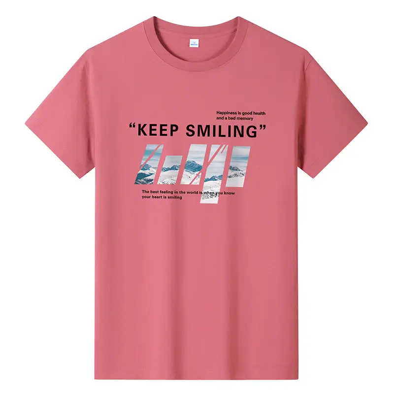 Men Printed T-Shirt Grey Summer 2024