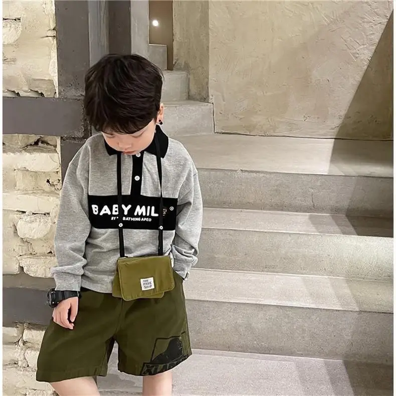 Boys' Green Casual Shorts Mid-Length Korean Style 2026 — feature 10