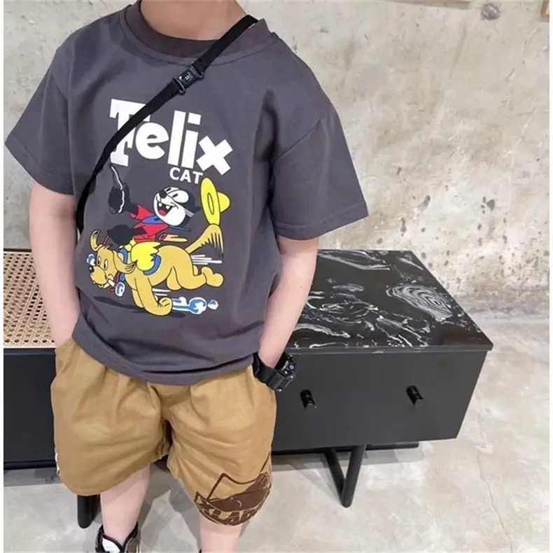 Boys' Green Casual Shorts Mid-Length Korean Style 2026 — feature 7