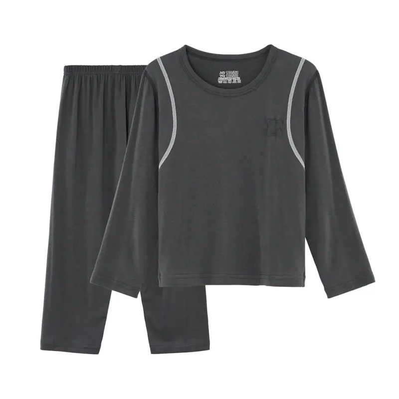 Pink Modal Pajama Set for Boys and Girls