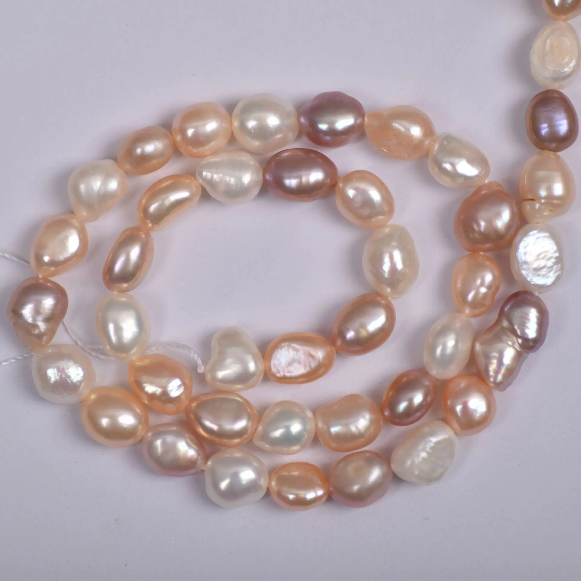7-8mm Natural Freshwater Pearl Baroque Jewelry - Image 3