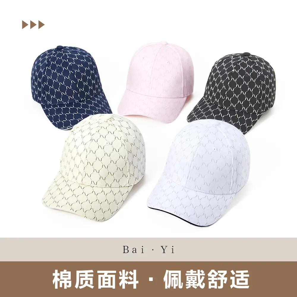 Customizable Printed Baseball Caps for Women Men