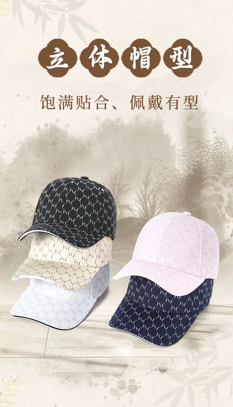 Customizable Printed Baseball Caps for Women Men — feature 8