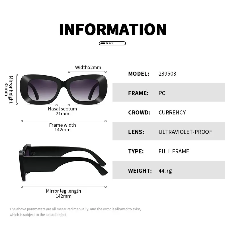 Green Square Sunglasses with Black Lens β feature 12