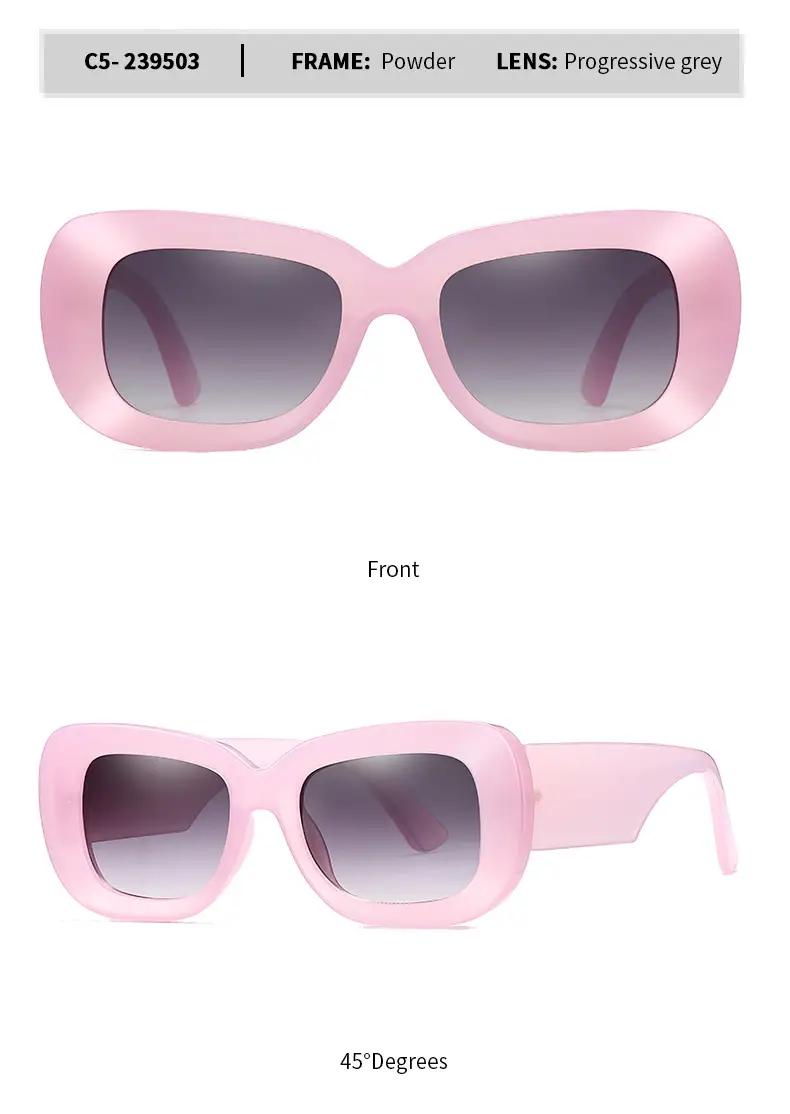 Green Square Sunglasses with Black Lens β feature 17