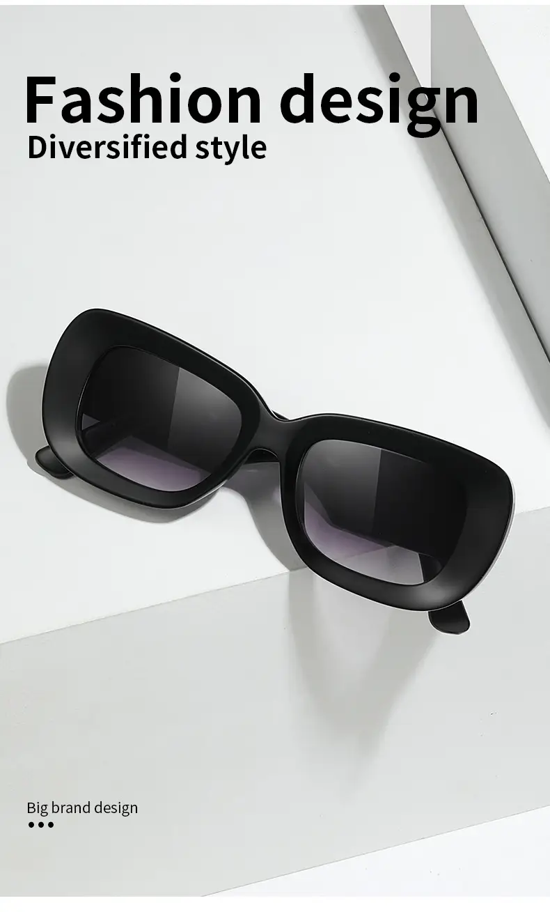 Green Square Sunglasses with Black Lens β feature 3