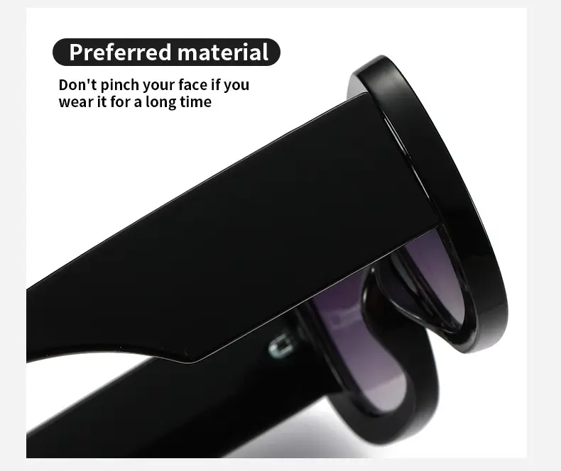 Green Square Sunglasses with Black Lens β feature 5