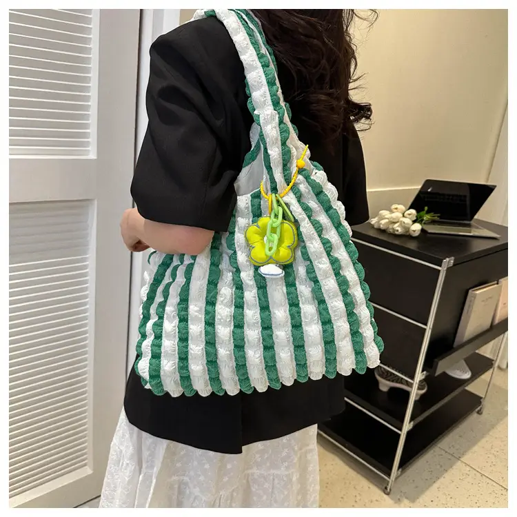 Pink Bubble Tote Bag for Women Spring Summer — feature 22