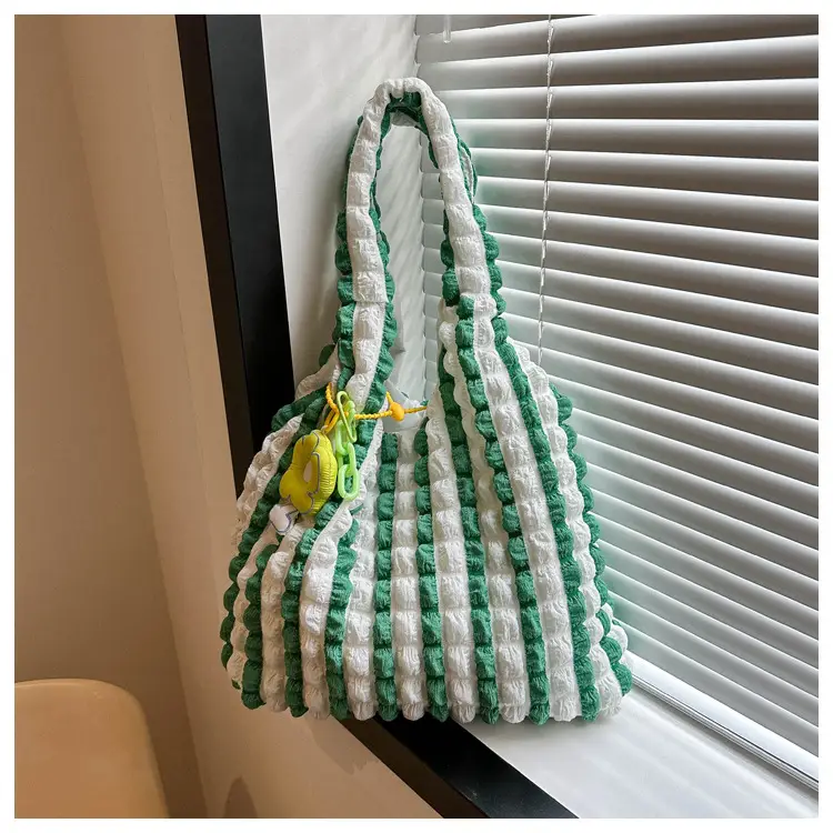 Pink Bubble Tote Bag for Women Spring Summer — feature 24
