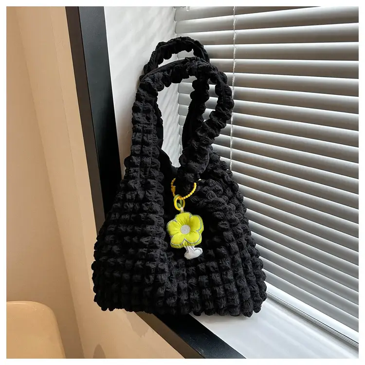 Pink Bubble Tote Bag for Women Spring Summer — feature 26