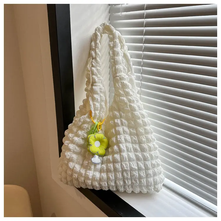 Pink Bubble Tote Bag for Women Spring Summer — feature 27