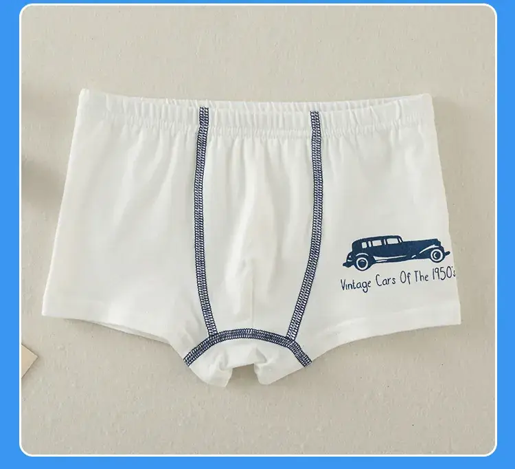 Cotton Boxer Shorts for Boys Four Season New Arrival — feature 15