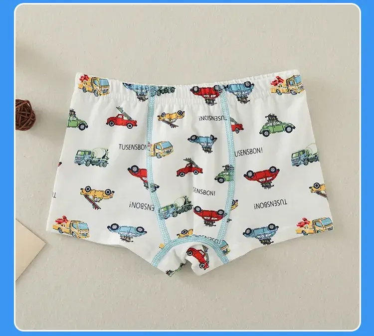 Cotton Boxer Shorts for Boys Four Season New Arrival — feature 21