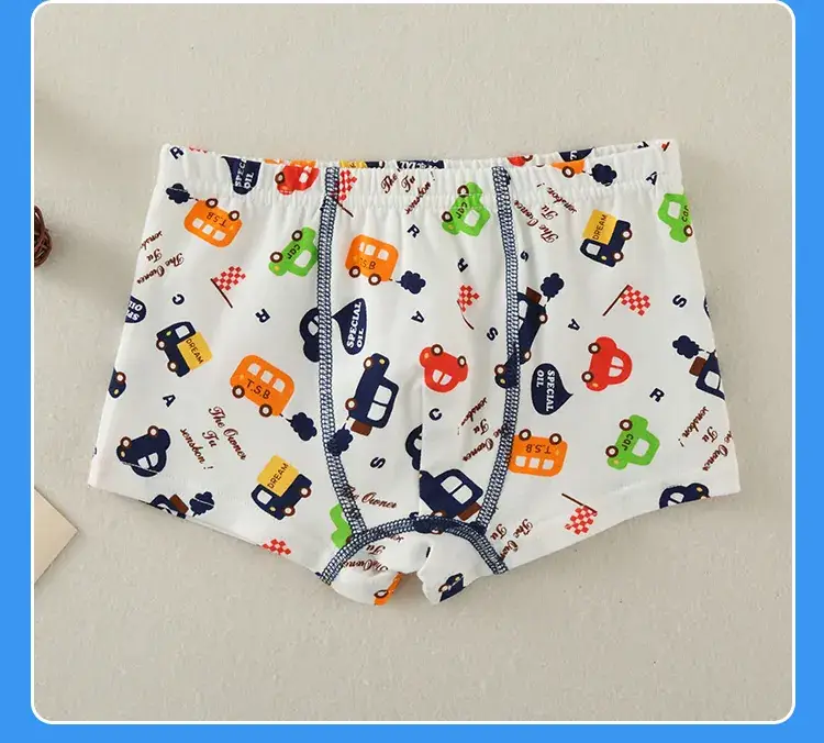 Cotton Boxer Shorts for Boys Four Season New Arrival — feature 24