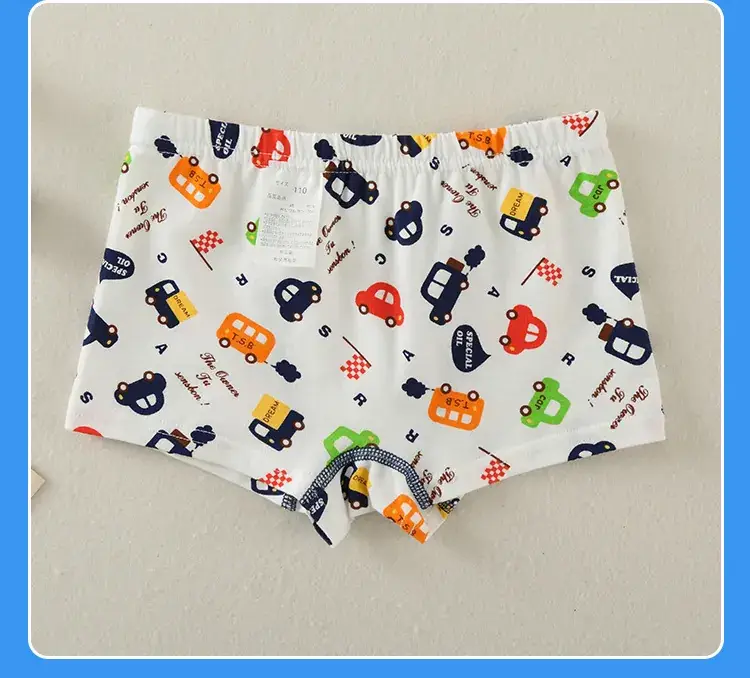 Cotton Boxer Shorts for Boys Four Season New Arrival — feature 27
