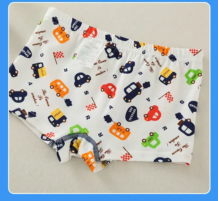 Cotton Boxer Shorts for Boys Four Season New Arrival — feature 28
