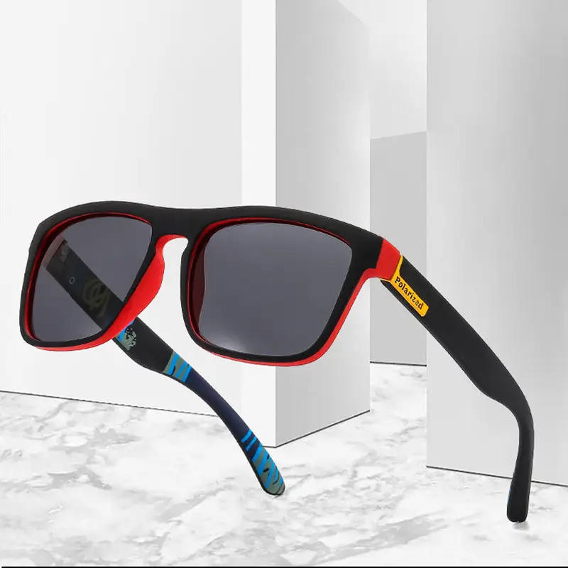 Men's Anti-UV400 Sunglasses Black with Yellow Lens - Image 9