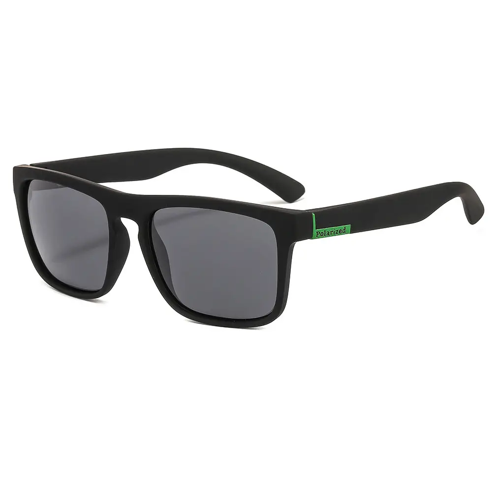 Black green frame gray (polarized)