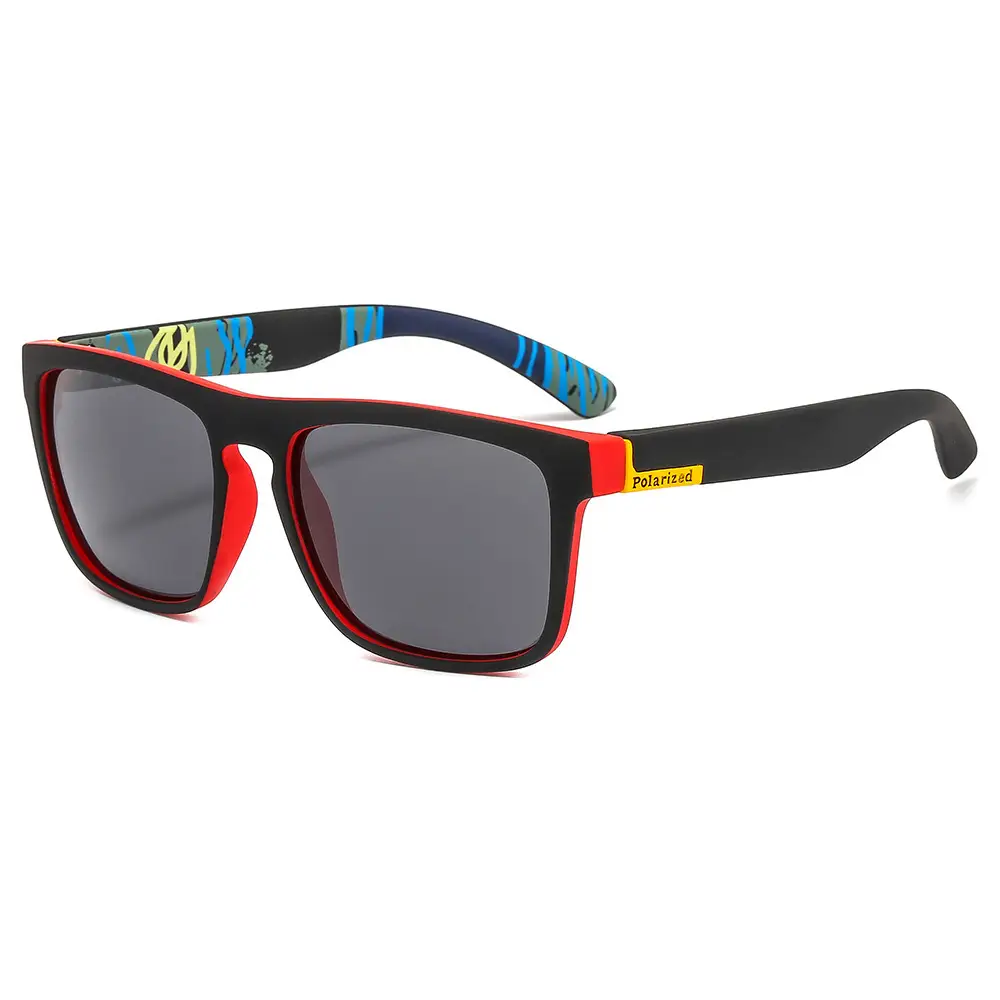 Men's Anti-UV400 Sunglasses Black with Yellow Lens - Image 4
