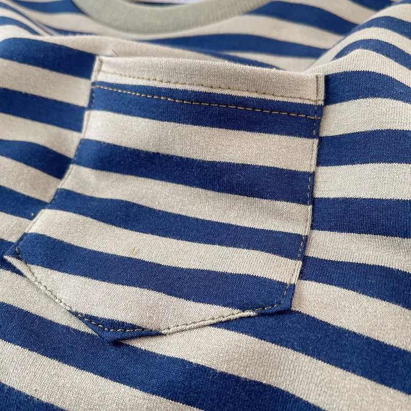 Boys Striped T-Shirt & Pants Spring Outfit 2026 — feature 9