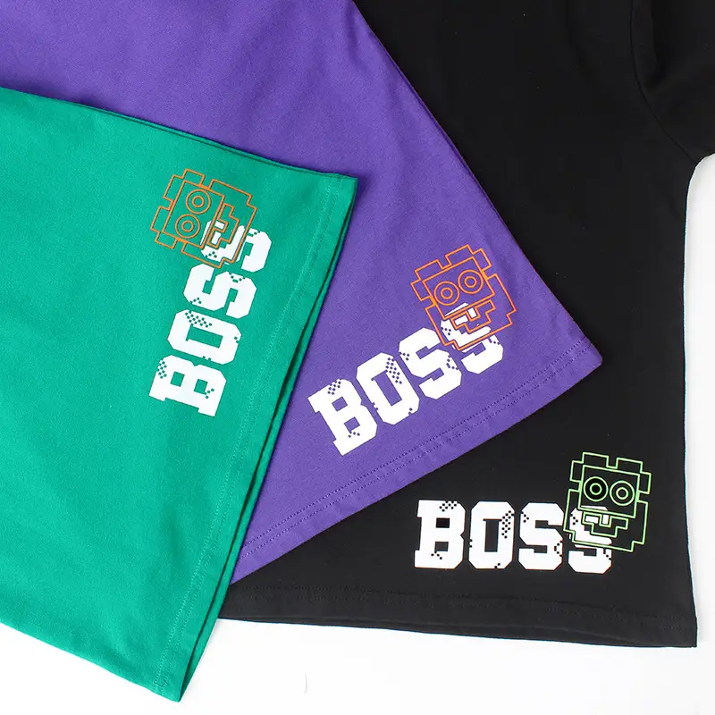 Green Kids T-Shirt "I Love My Body" Boys Summer Wear - Image 6