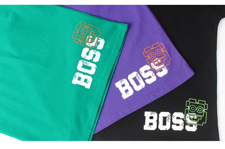 Green Kids T-Shirt "I Love My Body" Boys Summer Wear — feature 35