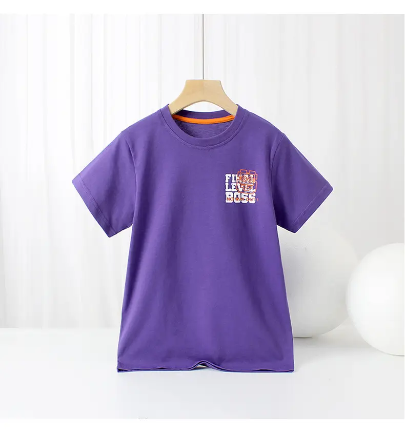 Green Kids T-Shirt "I Love My Body" Boys Summer Wear — feature 40