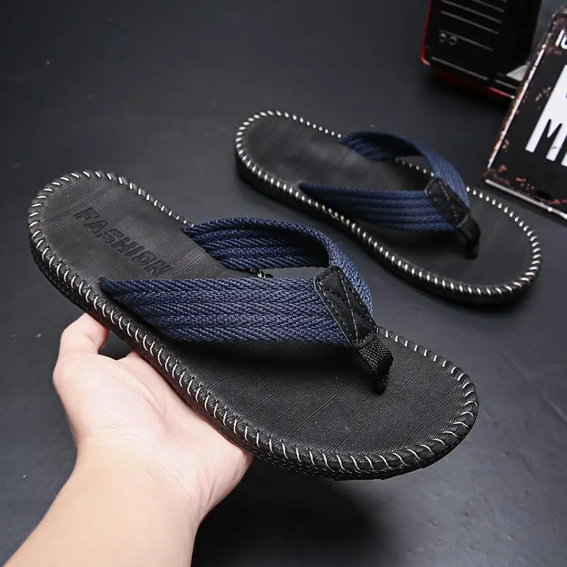 Men's Anti-Odor Anti-Slip Rubber Flip Flops 2026