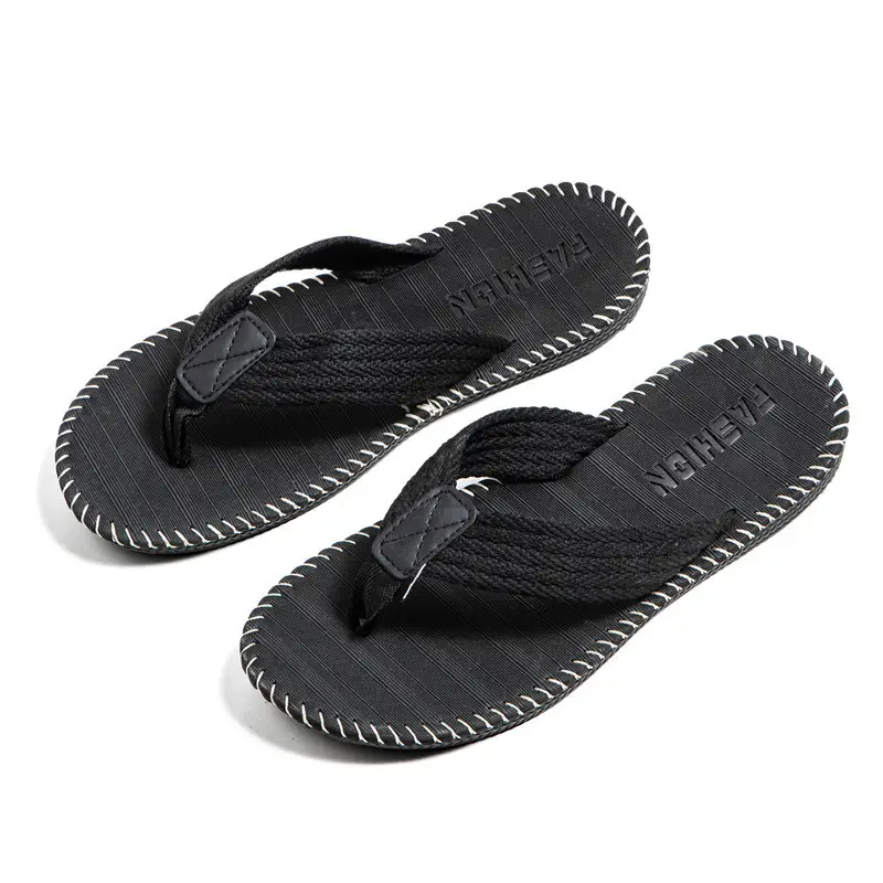 Men's Anti-Odor Anti-Slip Rubber Flip Flops 2026