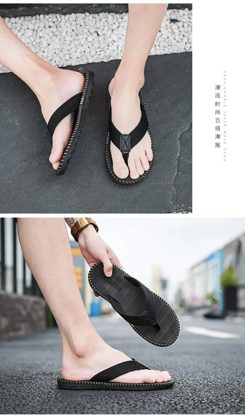 Men's Anti-Odor Anti-Slip Rubber Flip Flops 2026 — feature 15