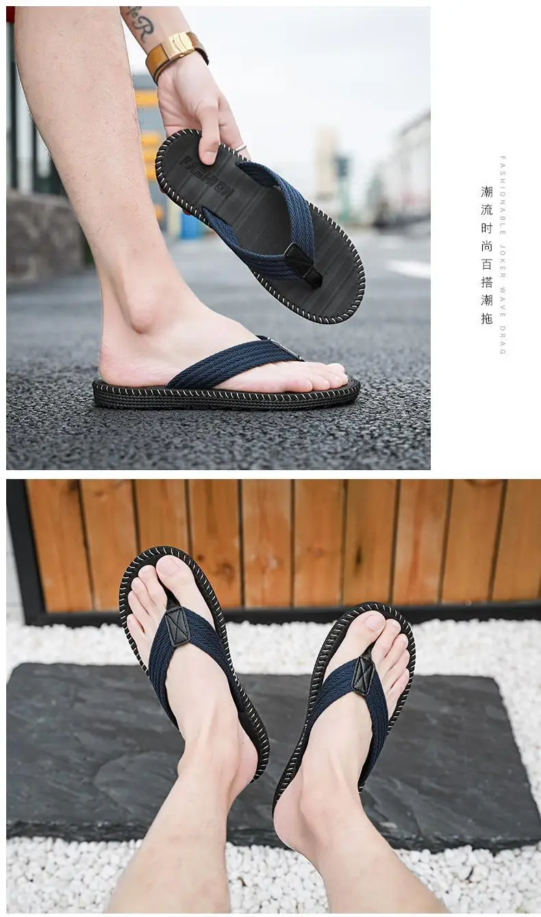 Men's Anti-Odor Anti-Slip Rubber Flip Flops 2026 — feature 27