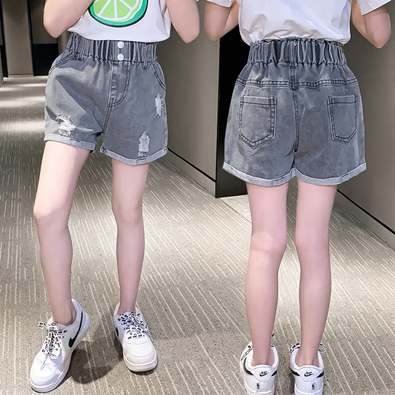 Girls Denim Shorts Summer Casual Hot Pants