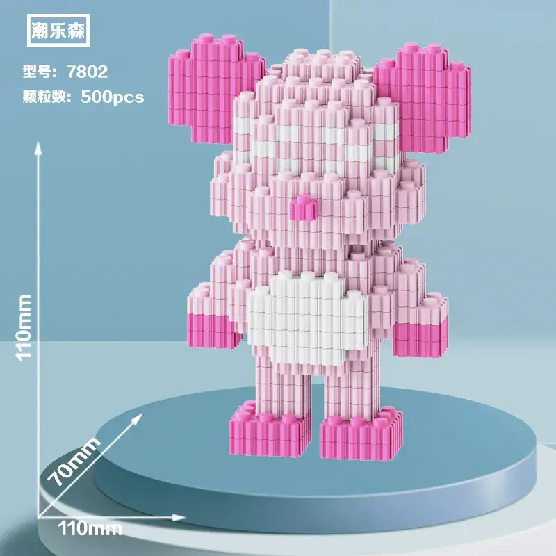 Miniature Diamond Building Blocks for Kids Puzzle Toy - Image 37