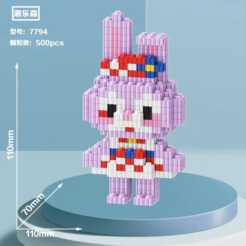 Miniature Diamond Building Blocks for Kids Puzzle Toy - Image 42