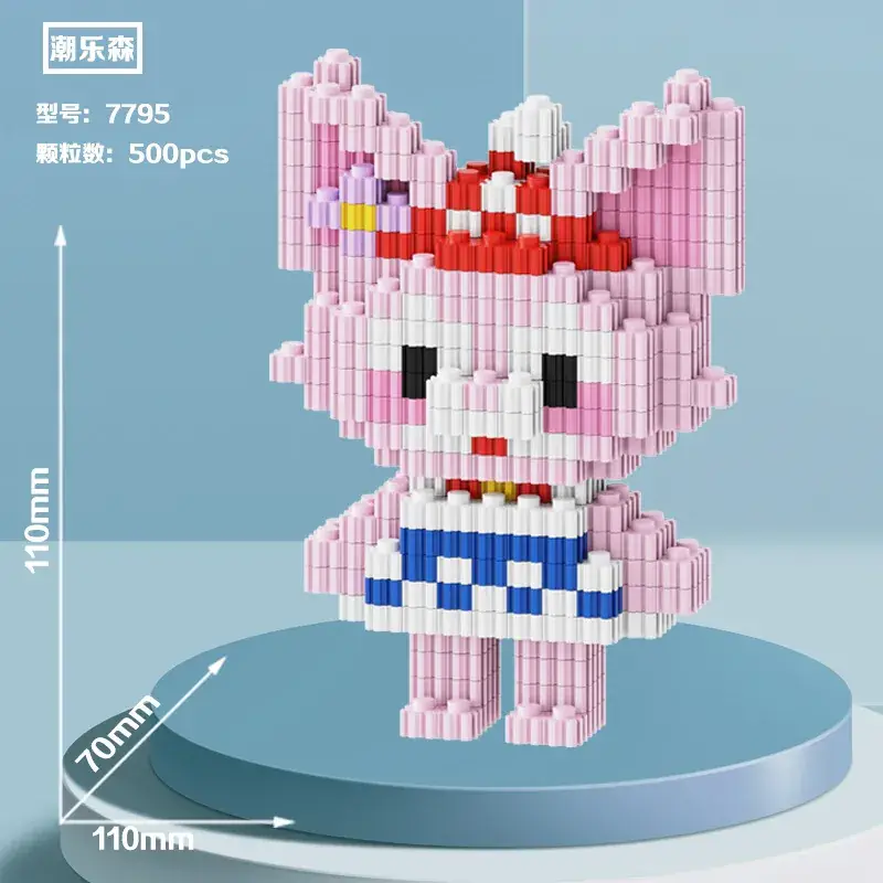 Miniature Diamond Building Blocks for Kids Puzzle Toy - Image 43